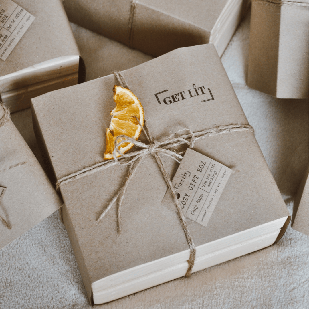 Customise your candle or gift box