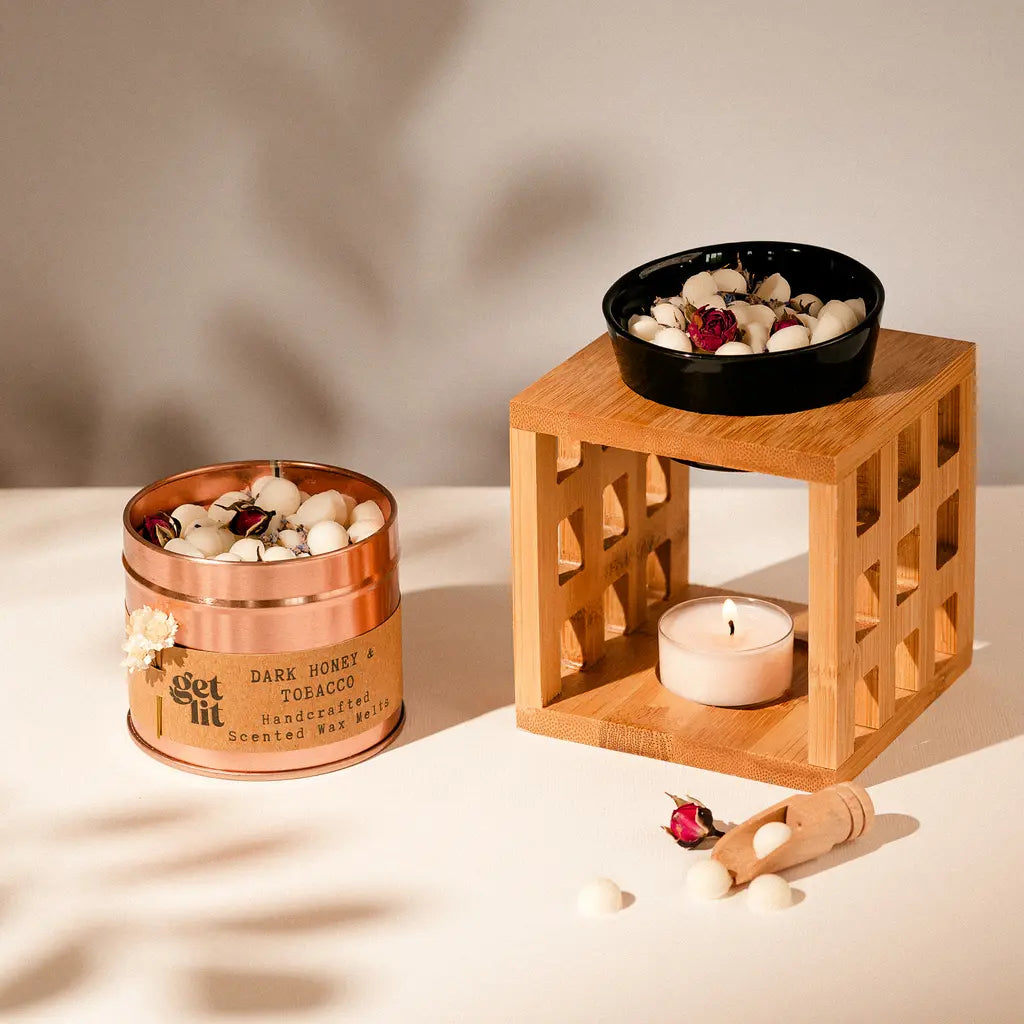 Tablete parfumate din ceara de soia | Cadou aromaterapie | Parfum non-toxic | Get Lit Wax Melts