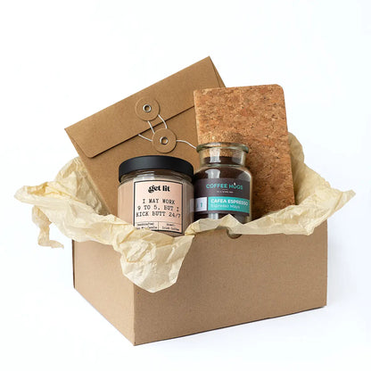 Gift Box Corporate | Cadou Corporate | Secret Santa | Get Lit Lumanare Parfumata