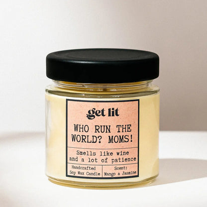 Lumanare parfumata din ceara de soia | Cadou Personalizat Get Lit | Cadou mama | Cadou mamici | Cadou Martie
