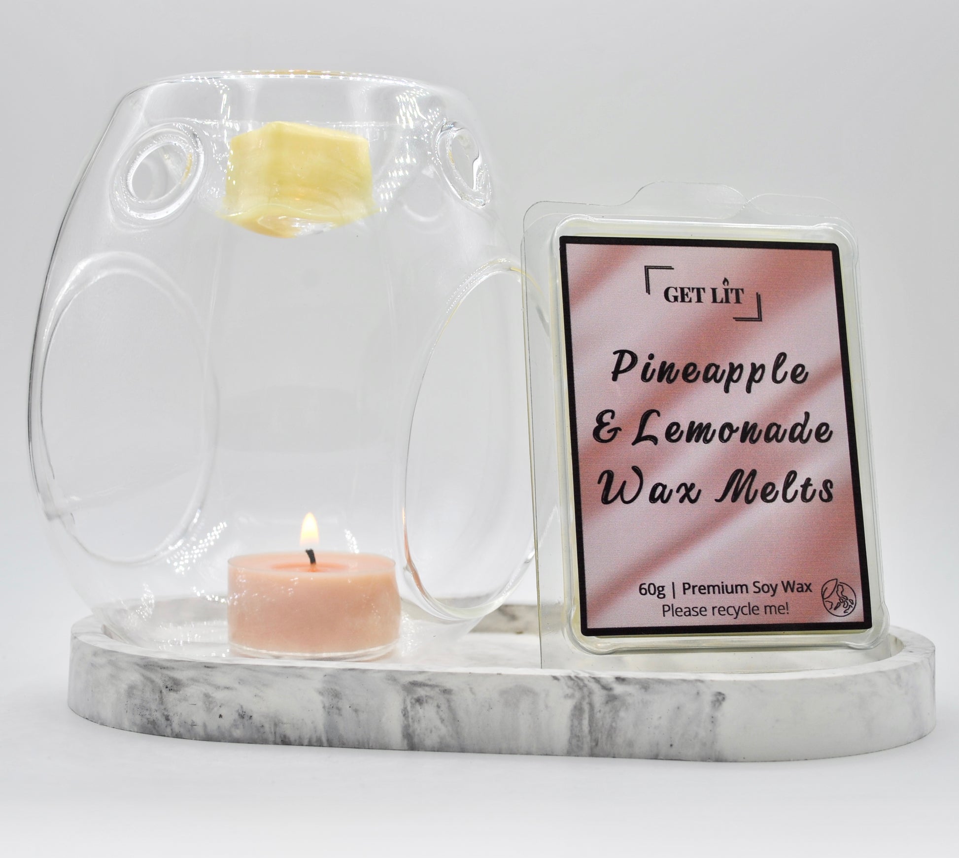 Lumanari parfumate din ceara de soia Get Lit | Handcrafted in Romania | Cadou Vegan & Eco-Friendly